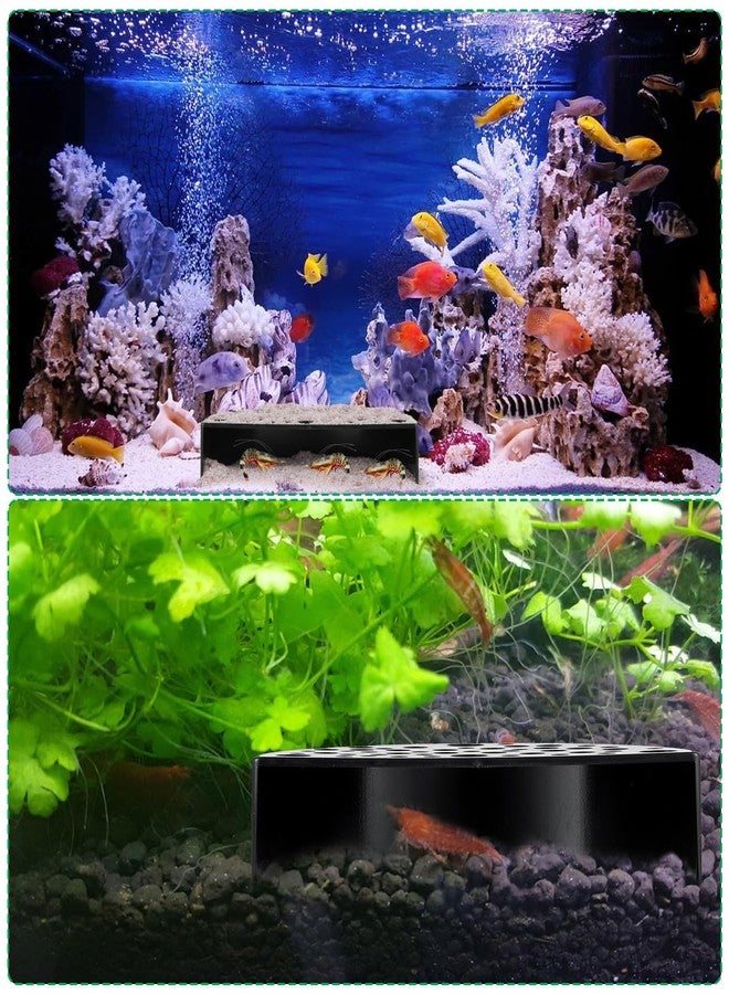 Bruislard 2 Pcs Shrimp Hides for Aquarium, Shrimp Breeding Caves Hideout Shelters for Protection, Small Fish Shrimps Tunnel House for Fish Tank Accessories Decor - Image 4
